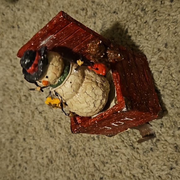 Stocking holder hanger Bobble snowman - Picture 3 of 3